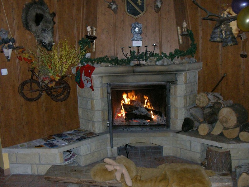 Sala kominkowa Monte Negro