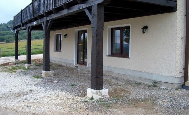 Pensjonat przed dobudową