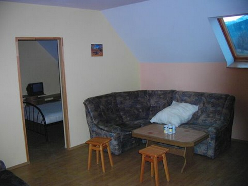 Salon w apartamencie w Monte Negro